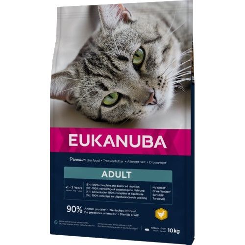 Eukanuba Pienso Adulto Pollo y Hígado para Gatos Top Condition 1+