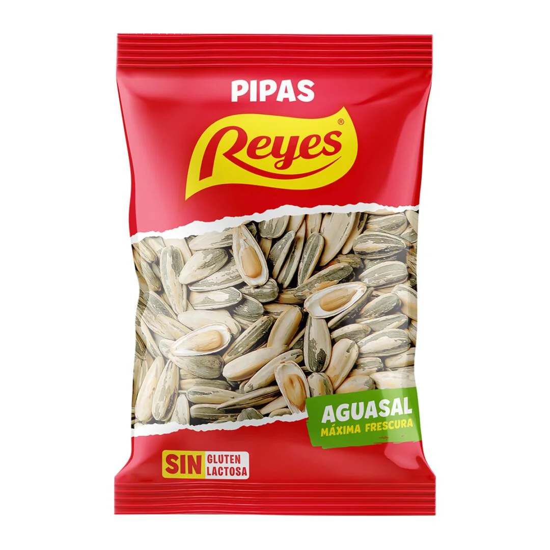PIPAS DE GIRASOL TOSTADAS AGUASAL REYES 130G - Imagen 2