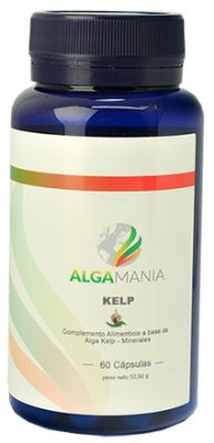 ALGA KELP + MINERALES 60 CÁP. – ALGAMANIA