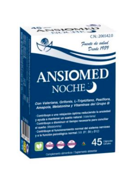 ANSIOMED NOCHE 45cap. – BIOSERUM