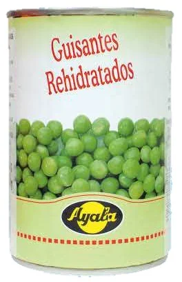 GUISANTES REHIDRATADOS AYALA 400G (250G ESCURRIDO) - Imagen 2