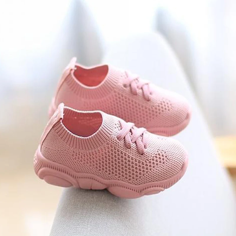 Zapatillas de deporte para niños, zapatos antideslizantes de fondo suave, zapatillas de deporte para bebés, zapatos planos informales de talla para niños y niñas, zapatos deportivos para primavera y verano - Imagen 5