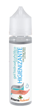 GEL HIDROALCOHÓLICO HIGIENIZANTE CON ALOE VERA 60ml – Prisma Natural