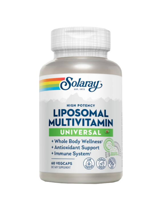 LIPOSOMAL MULTIVITAMIN UNIVERSAL 60vcaps. – Solaray - Imagen 2