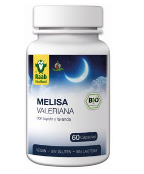MELISA-VALERIANA 60cap. BIO – RAAB VITALFOOD - Imagen 2