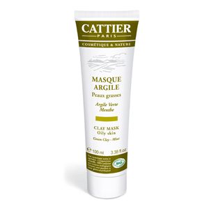 Mascarilla de Arcilla Verde Bio – Pieles Mixtas y Grasas – Cattier – 100 ml