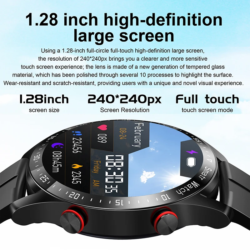 Para reloj GT Series reloj inteligente hombres mujeres pantalla HD Bluetooth llamada GPS Tracker ritmo cardíaco IP68 impermeable SmartWatch 2024 nuevo - Imagen 5