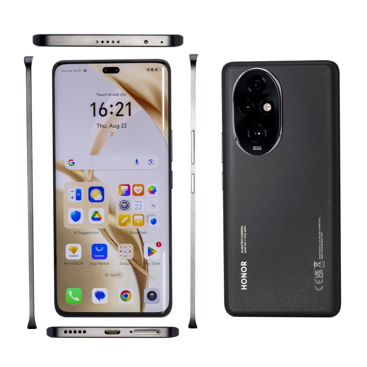Honor 200 Pro 5G SmartPhone versión Global Snapdragon 8 Gen 3 6,78 “120Hz pantalla 5200mAh batería 100W carga rápida teléfono celular NFC - Imagen 6