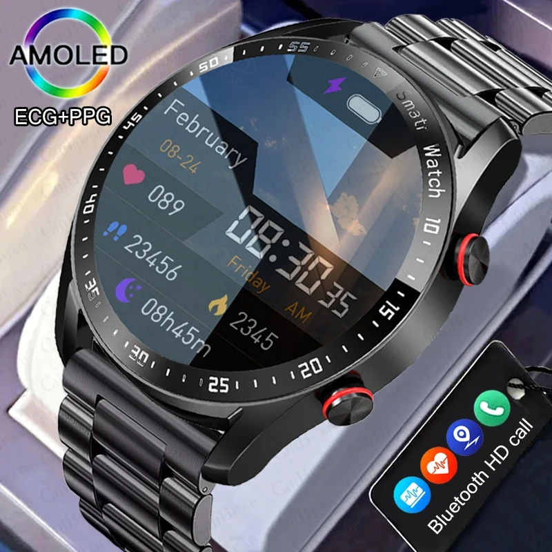 Para reloj GT Series reloj inteligente hombres mujeres pantalla HD Bluetooth llamada GPS Tracker ritmo cardíaco IP68 impermeable SmartWatch 2024 nuevo - Imagen 2