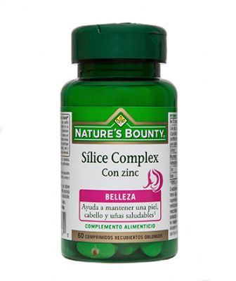 Sílice Complex Con zinc 60 Comp. – Nature’s Bounty - Imagen 2