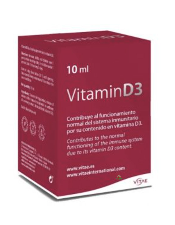 Vitamin D3 10 ml – Vitae - Imagen 2