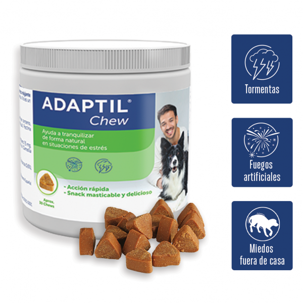 ADAPTIL Calmante Chew 30 comprimidos para perros