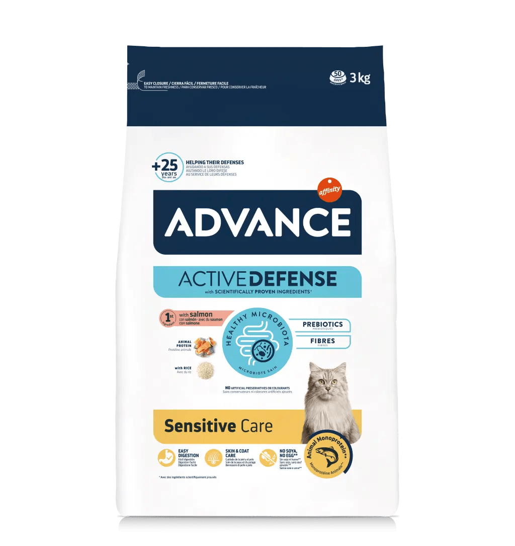 Advance Adult Sensitive Salmón y Arroz para Gatos - Imagen 2