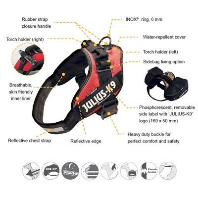 Arnés Power de Julius K9 -Talla 1 - Imagen 3