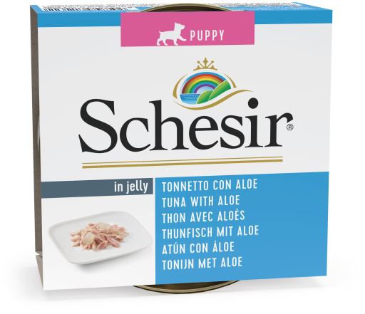 Schesir Atun con Aloe para Cachorros en Gelatina para perros - Imagen 2