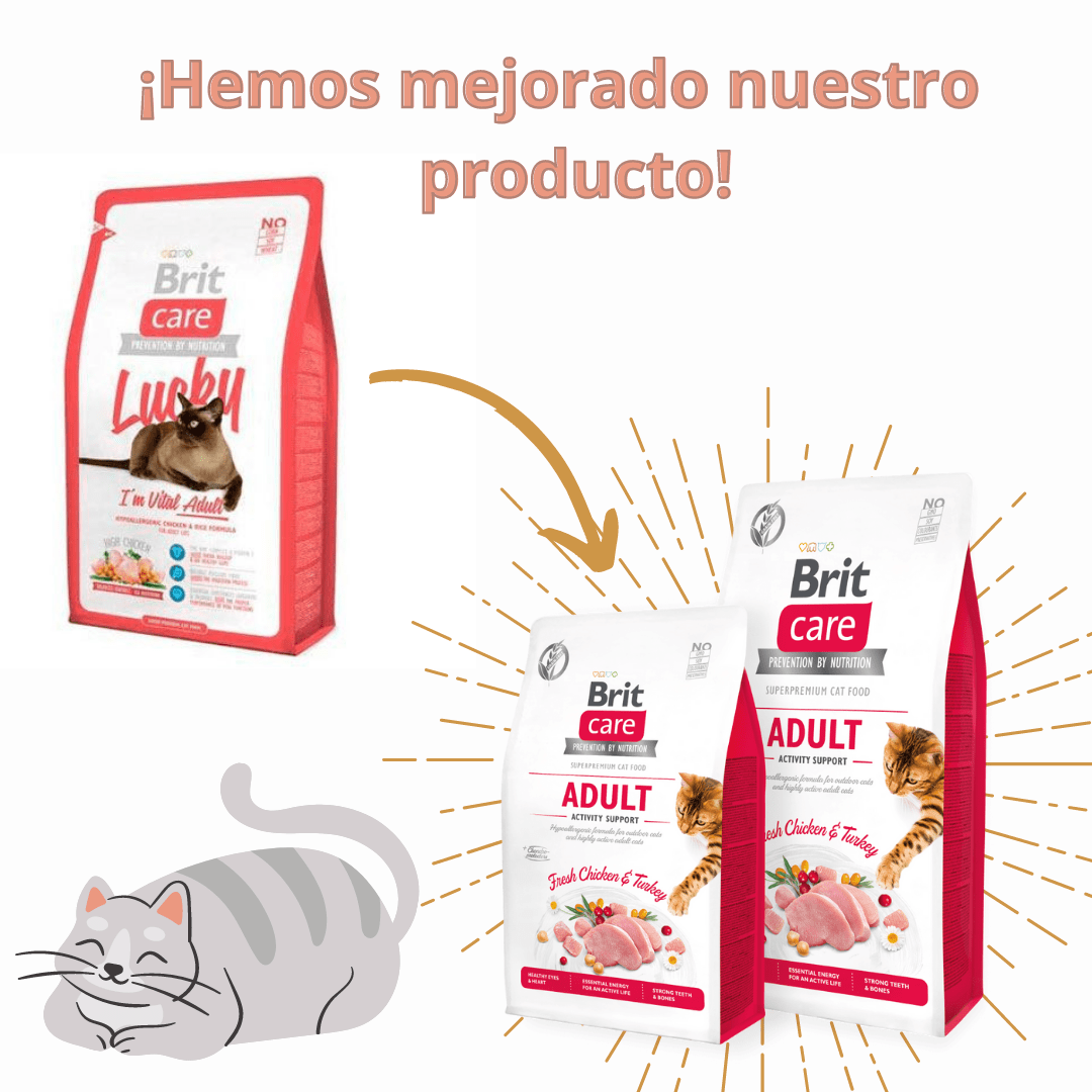 Brit Care Cat Lucky Vital para gatos adultos - Imagen 2
