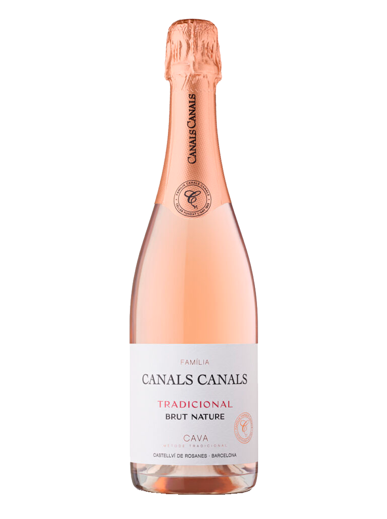 Canals Canals Cava Rosado Brut Nature Tradicional Botella 75 cl - Imagen 2