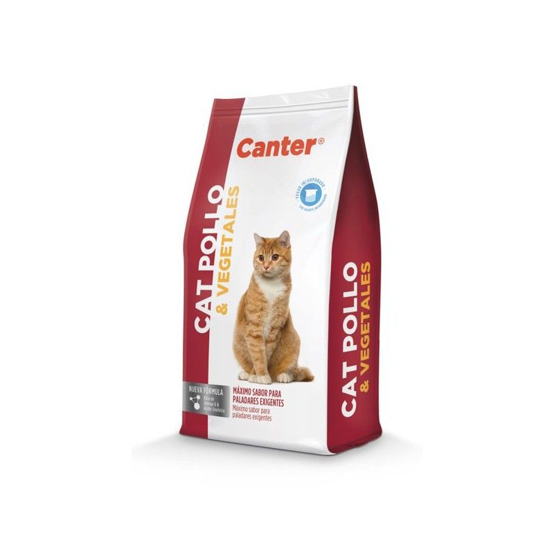 Canter Feline Pollo Y Vegetales 20Kg
