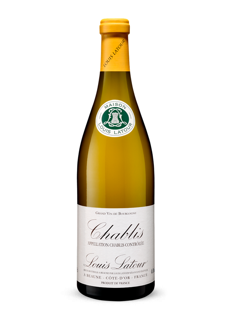 Chablis Louis Latour vino blanco francés AOC, botella 75 cl