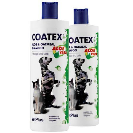 Coatex champú aloe y avena para pieles secas y sensibles 250 ml.