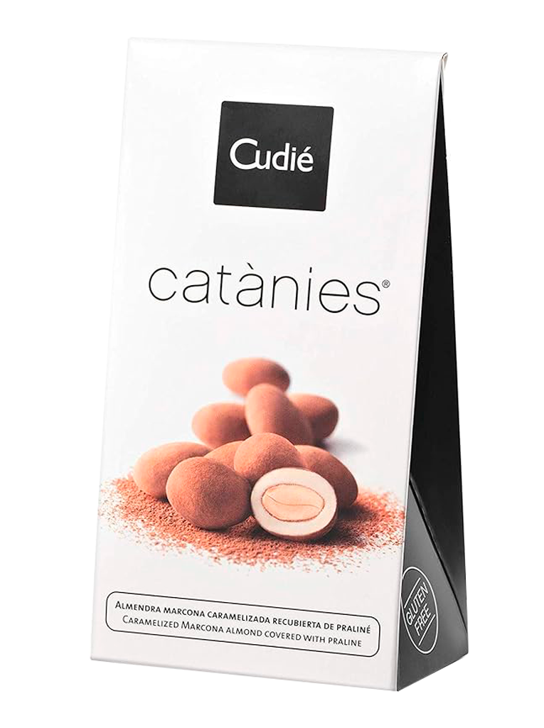 Cudié Catanies Original bombones de almendra recubierta caja 60 g