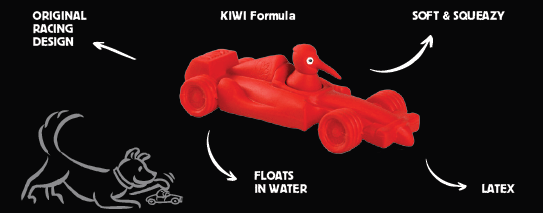 Juguete Látex Kiwi Whistle Fórmula - Imagen 5