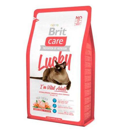 Brit Care Cat Lucky Vital para gatos adultos - Imagen 3