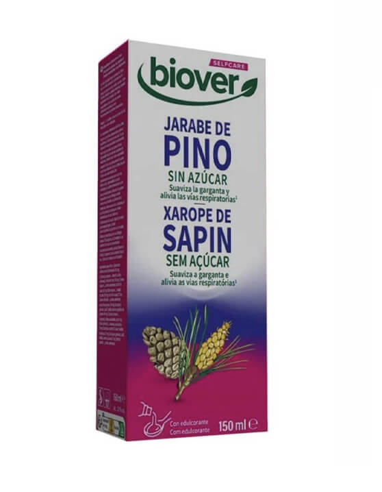 JARABE DE PINO sin azúcar 150ml. – BIOVER