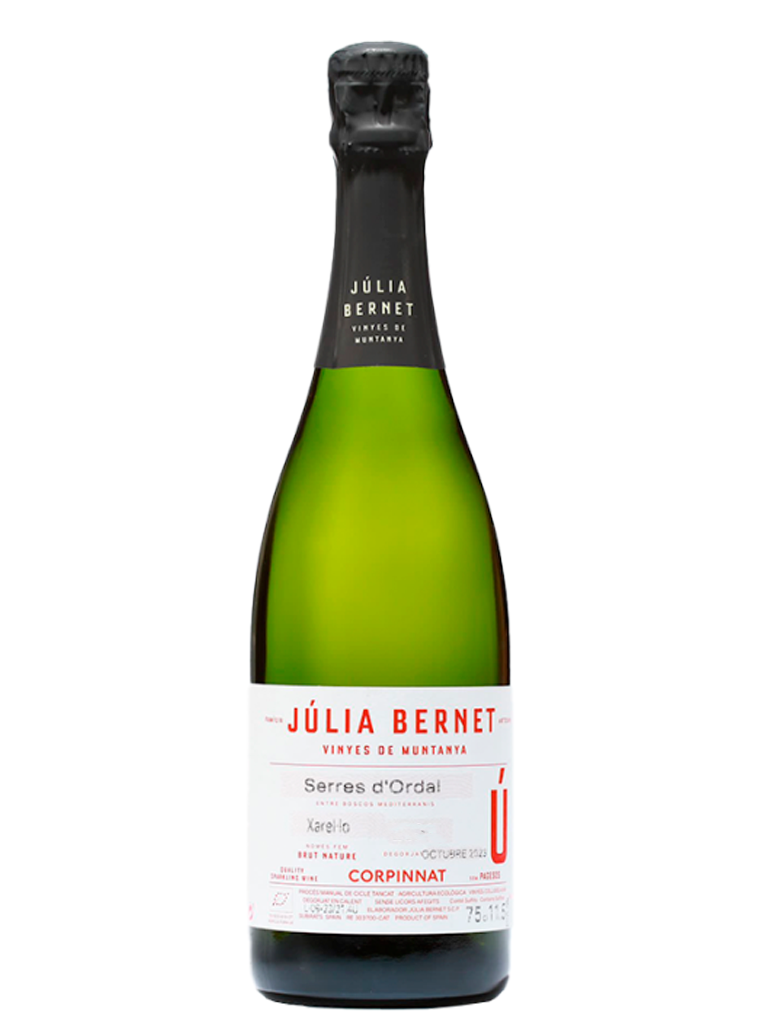 Júlia Bernet Ú Brut Nature Corpinnat, vino espumoso botella de vidrio - Imagen 2