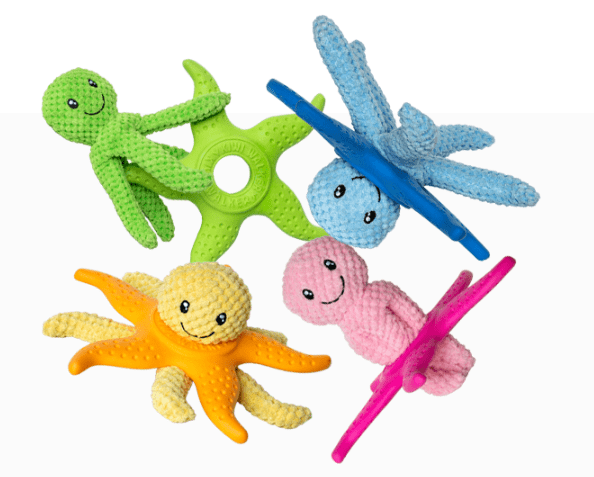 Kiwi Walker Peluche Pulpo y Estrella de mar - Imagen 2