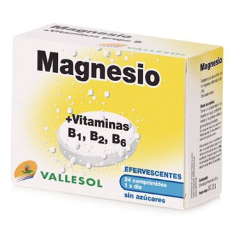 VALLESOL MAGNESIO+B EFERVESCENTE 24comp. – Vallesol