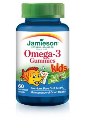 Caramelos de goma Omega-3 para niños – 60 caramelos – Jamieson - Imagen 2