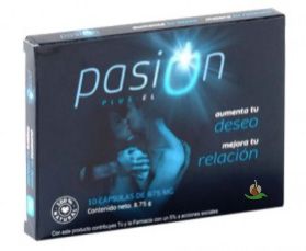 PASION PLUS EL 10cap. De 875mg – LABORATORIOS ANROCH