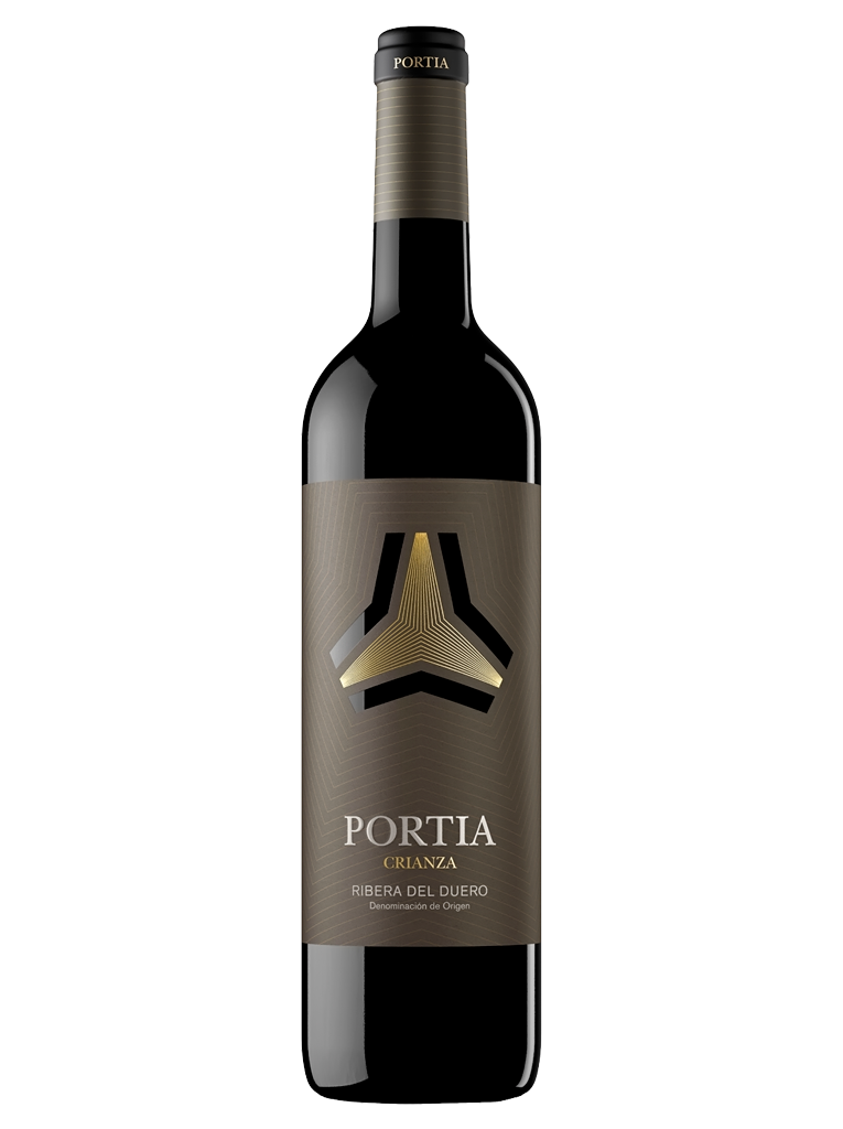 Portia Crianza Ribera del Duero vino tinto 750 ml botella - Imagen 2