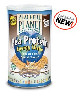 PROTEINA GUISANTE CHOCOLATE 400GR-PEAXCEFUL PLANET – Solaray