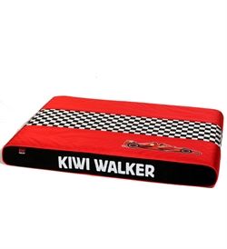 Kiwi Racing Bed Pet Fórmula cama para perro Rojo / Negro