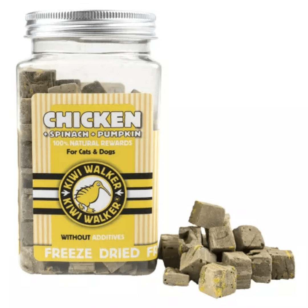 Snack Kiwi Pollo, Calabaza y Espinacas – para perros y gatos - Imagen 2