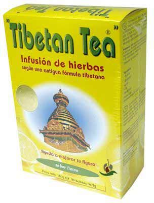Tibetan Tea – Infusión de hierbas – Sabor Limón – 84 bolsitas