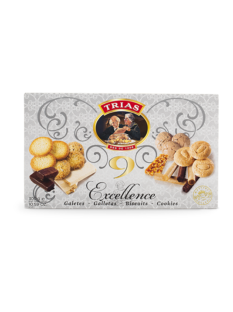 Trias Surtido de Galletas Excellence 9 Estuche 300 g - Imagen 2