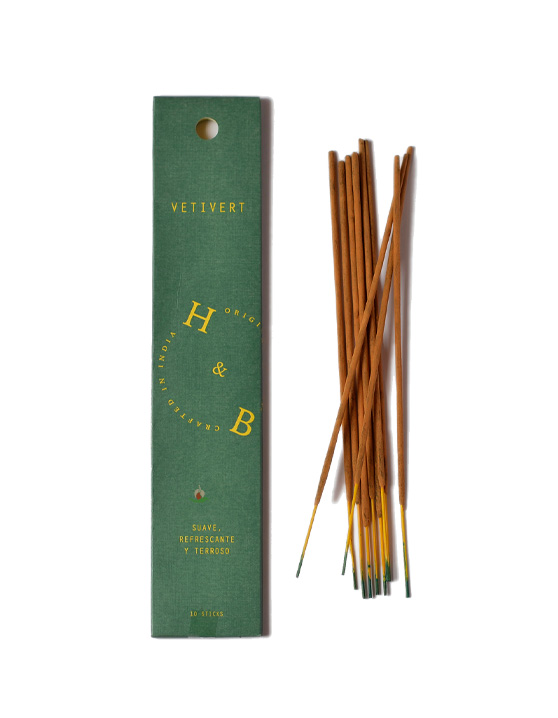 Vetivert – H & B Incense - Imagen 2