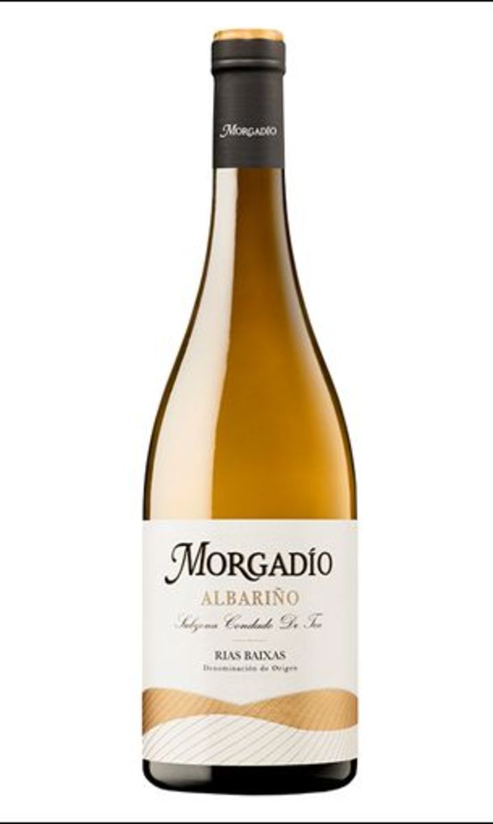 Vino blanco seco Morgadío Albariño Rías Baixas botella 75 cl