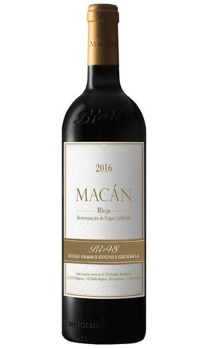 Vino tinto Macán Rioja crianza premium - Imagen 2